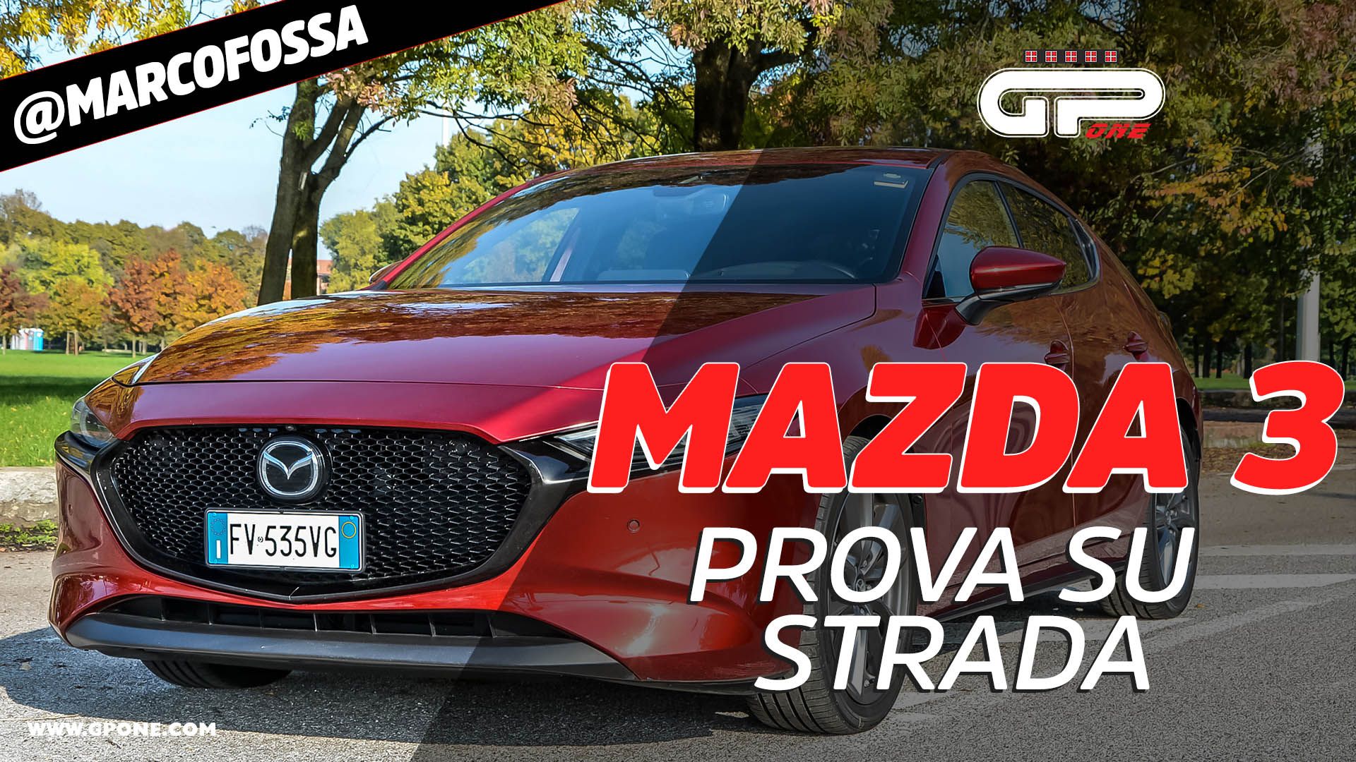 Prova Mazda 3: Su strada con la hatchback giapponese