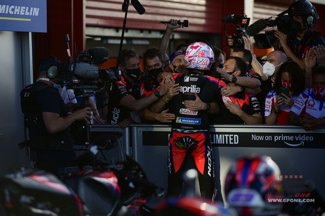 MotoGP, Espargarò proud of the pole but says hell only be happy after the race GPone