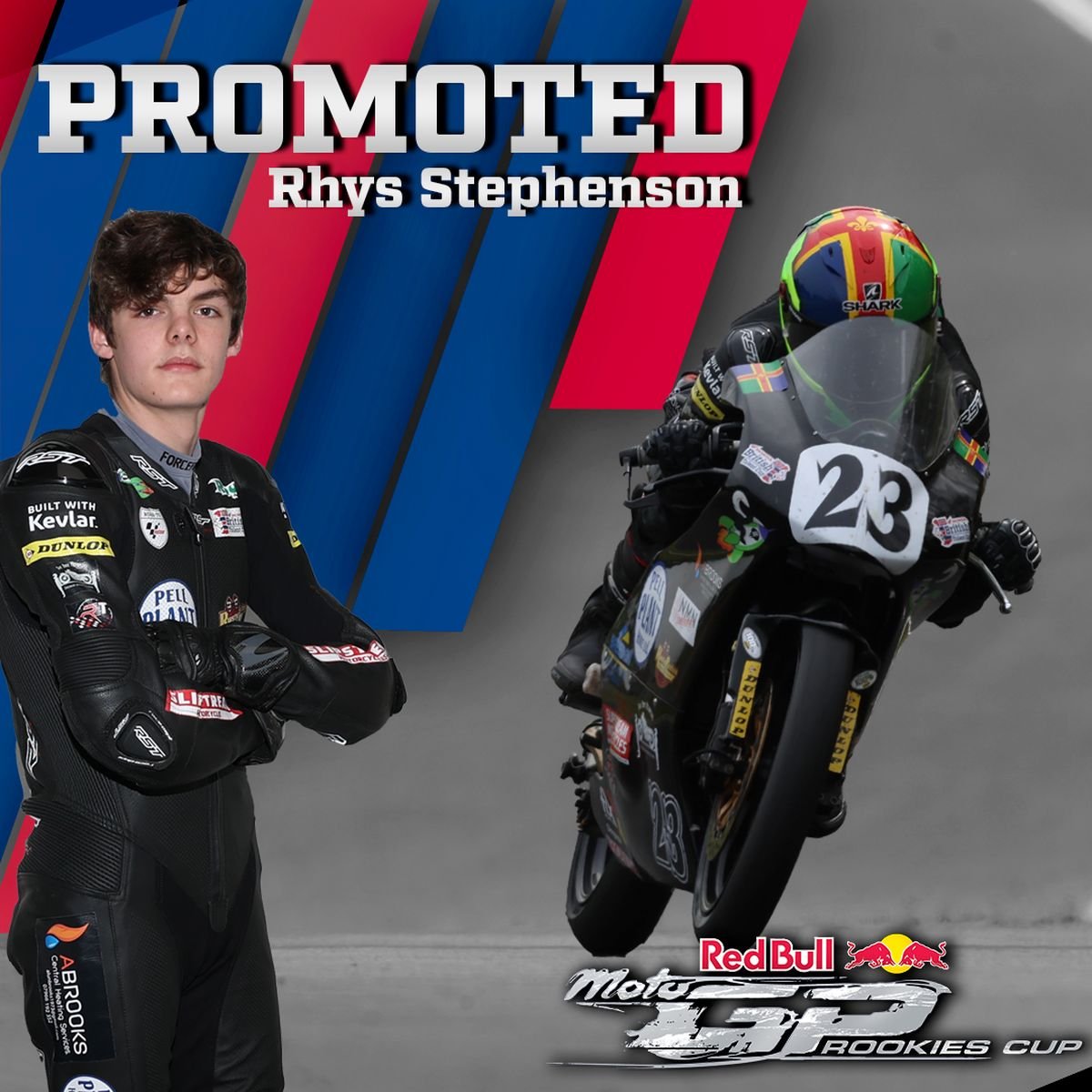News, Rhys Stephenson set to race in the Red Bull MotoGP Rookies Cup 2023 GPone