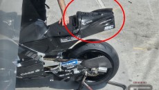 MotoGP: FOTO - La novità Aprilia a Sepang: spuntano le pinne in stile Cadillac