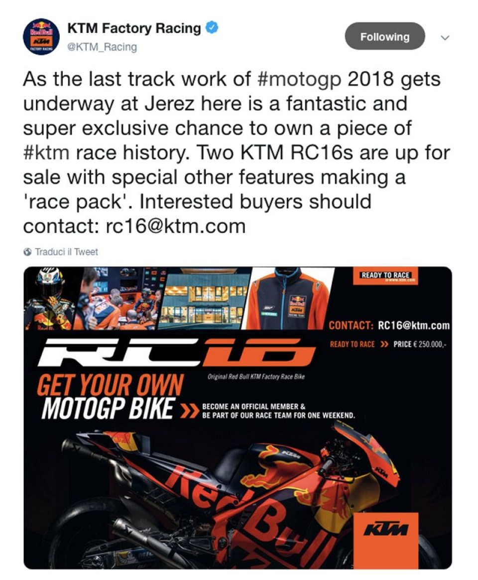 Ktm motogp deals for sale