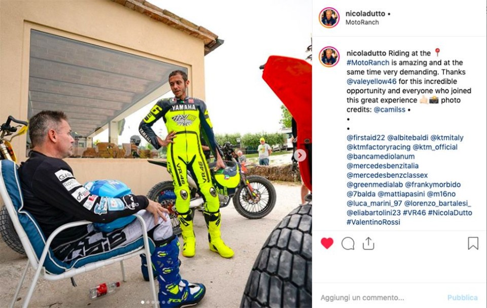 Valentino sales rossi ktm