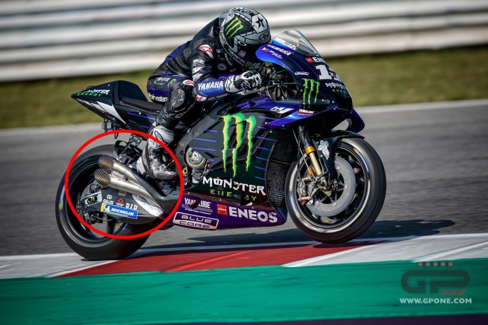 Yamaha m1 exhaust hot sale