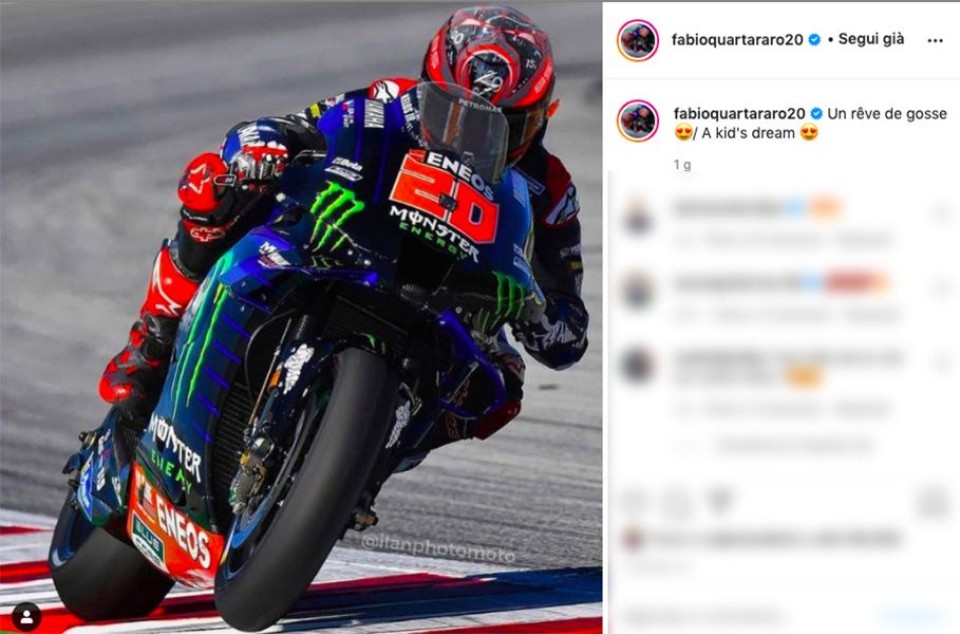 Fabio deals quartararo bike