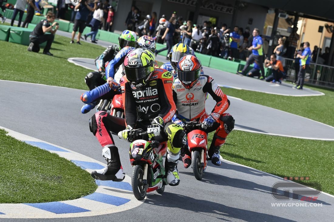 A blast from the past: MotoGP™ is reunited with Mini Motos