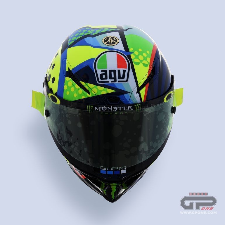 Rossi new top helmet 2020