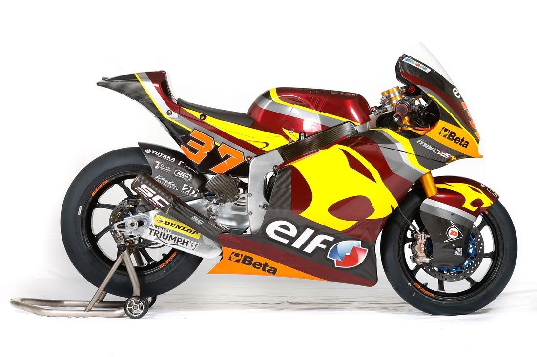 Moto2 PHOTOS AND VIDEOS Here are Lowes and Fernandez s new Kalex Marc VDS bikes GPone