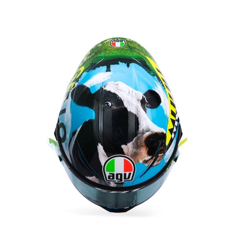 MotoGP MuuuuGello A cow and a line from a song on Rossi s