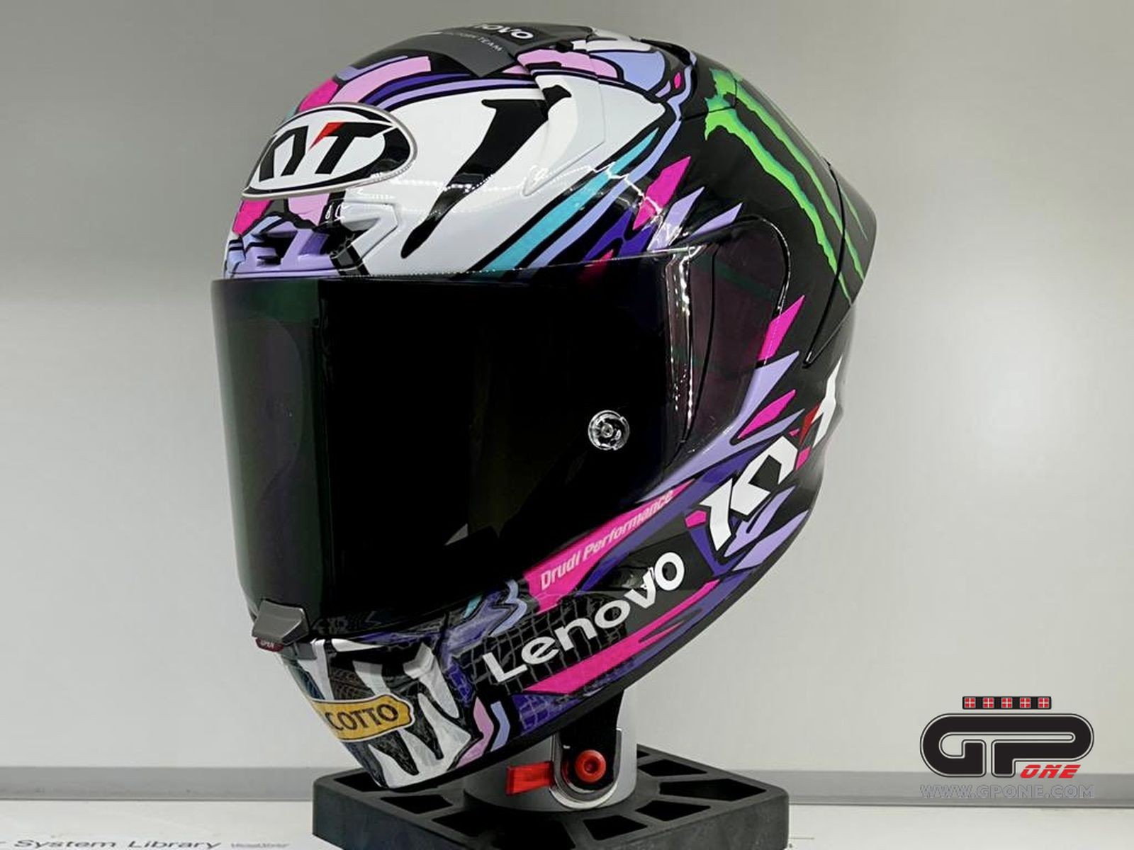 MotoGP The Beast Enea Bastianini unveils his new helmet for